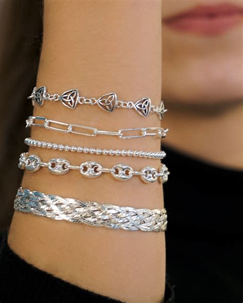 Pulseras de Plata .